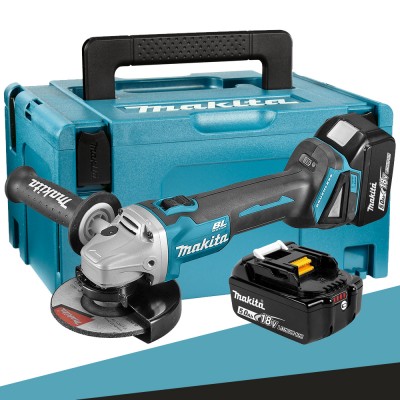 Makita DGA506RTJ Akumulatorowa szlifierka kątowa 125 mm 2x5Ah