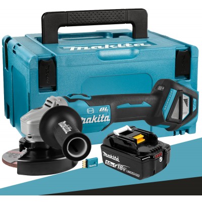 Makita DGA514RTJU Akumulatorowa szlifierka kątowa 125mm 18V