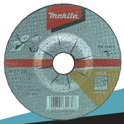 Makita B-21129 Tarcza szlifierska 125x6mm A24R