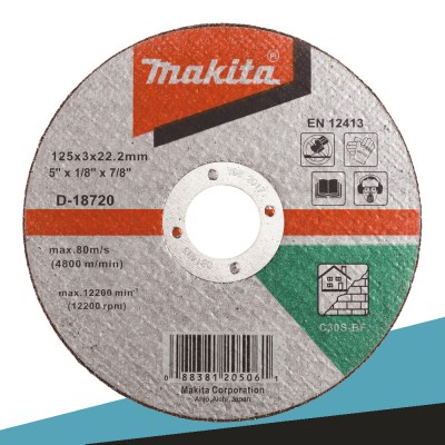 Makita D-18720 Tarcza tnąca 125x3mm C30S