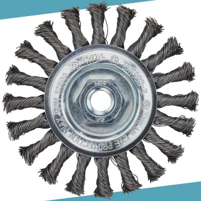 Makita D-29561 Tarczowa szczotka druciana 115mm