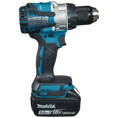 Makita DDF489RTJ Wiertarko-wkrętarka