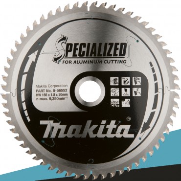 Makita B-56552 Tarcza tnąca SPECIALIZED 165x20mm 60Z